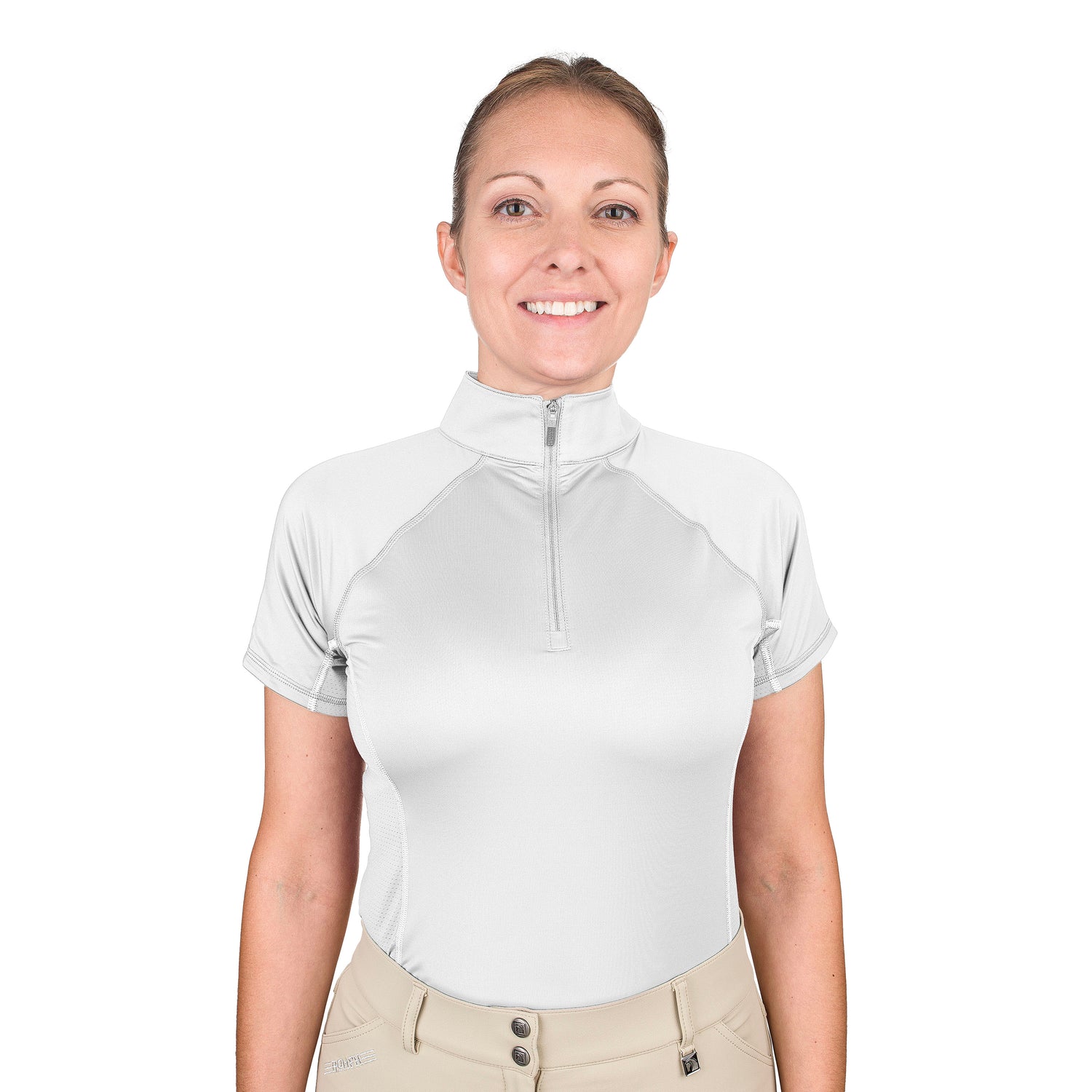 ROMFH Quarter Zip Short Sleeve Sunshirt