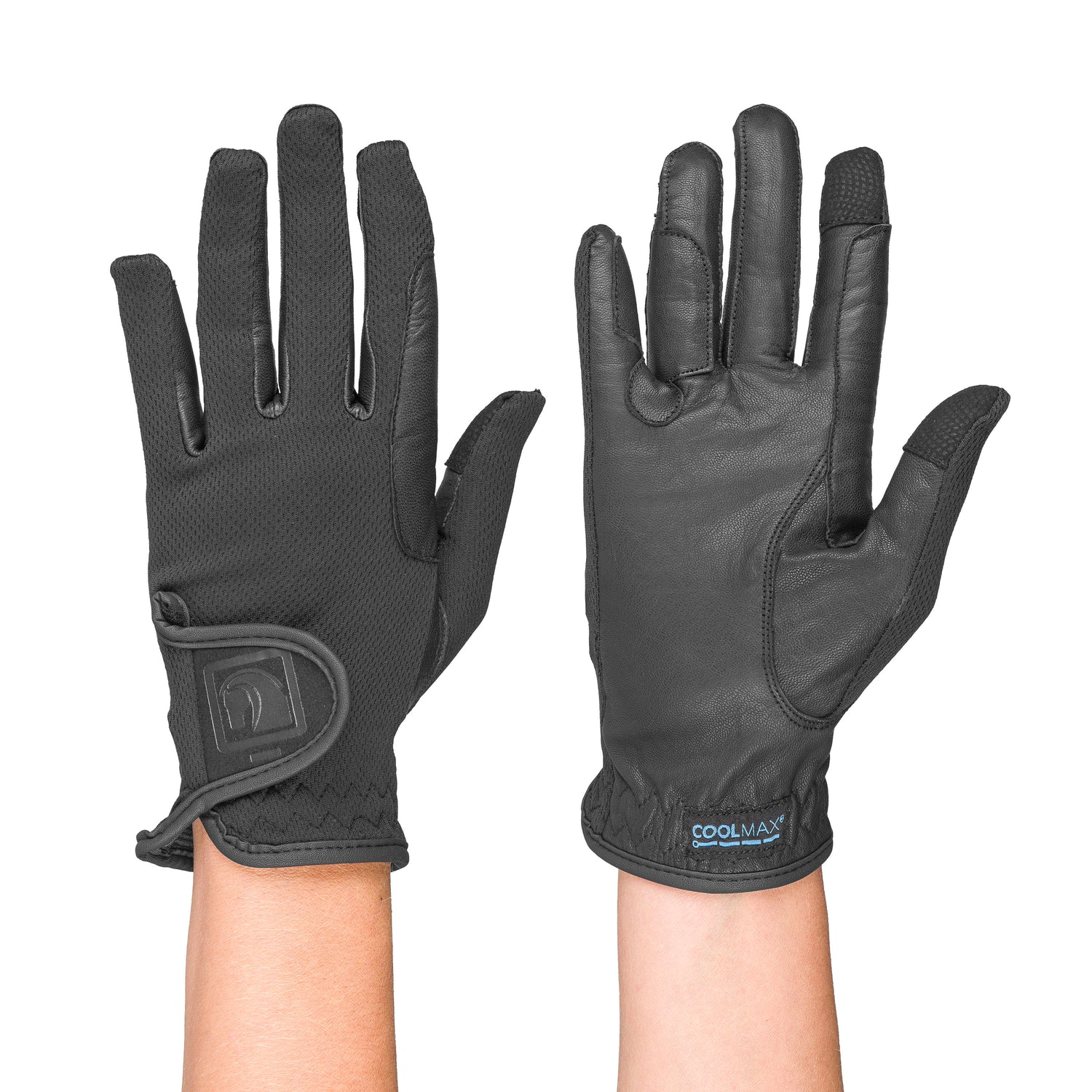 ROMFH Leather Mesh Riding Glove