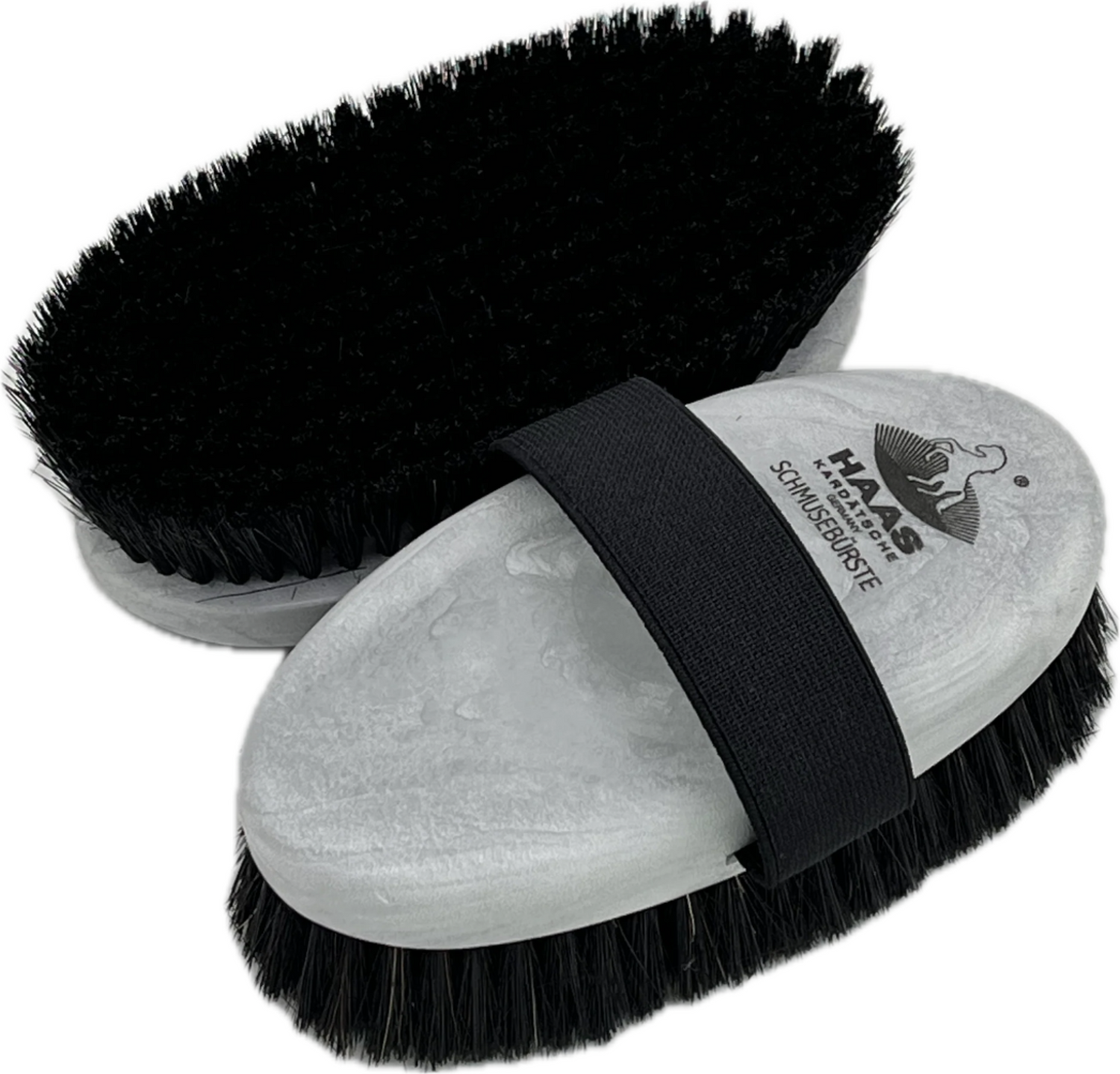 haas schmuseburste horse head brush