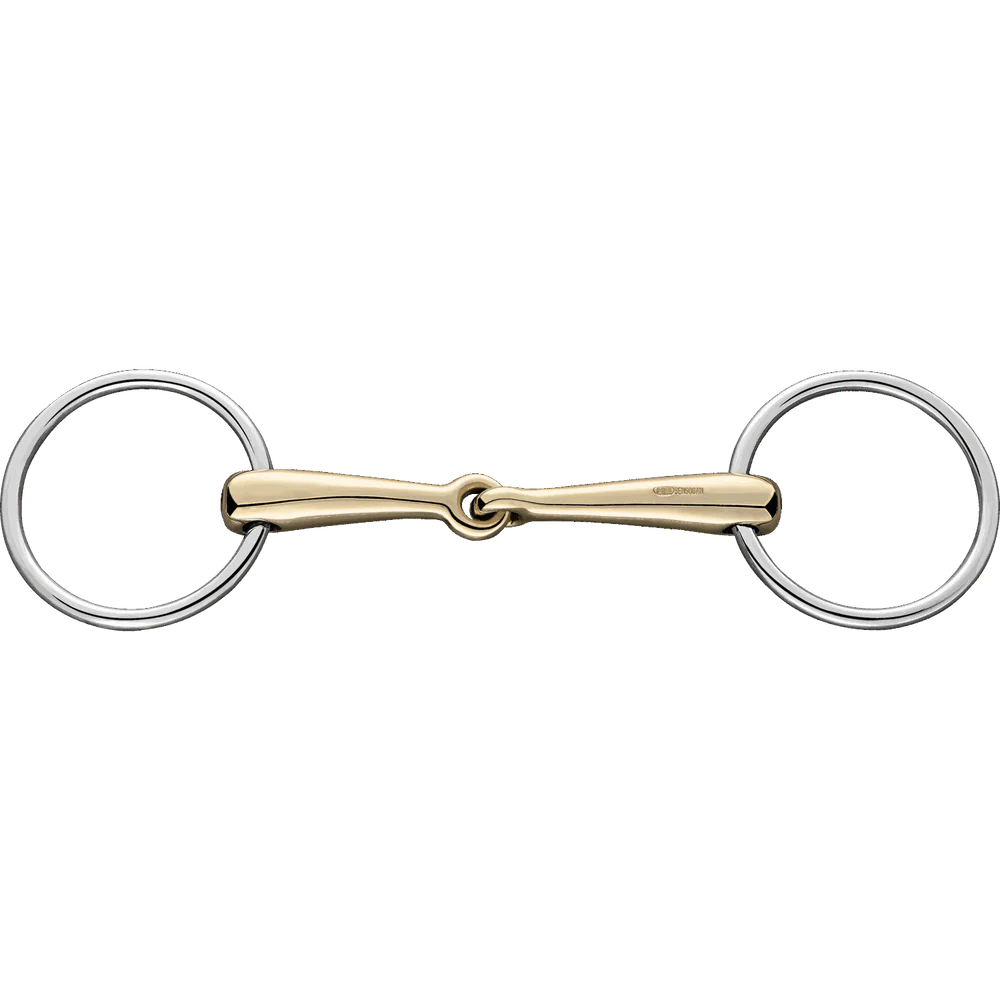 Herm Sprenger Loose-Ring Snaffle Bit 16 mm Sensogan – Single-Jointed Bradoon