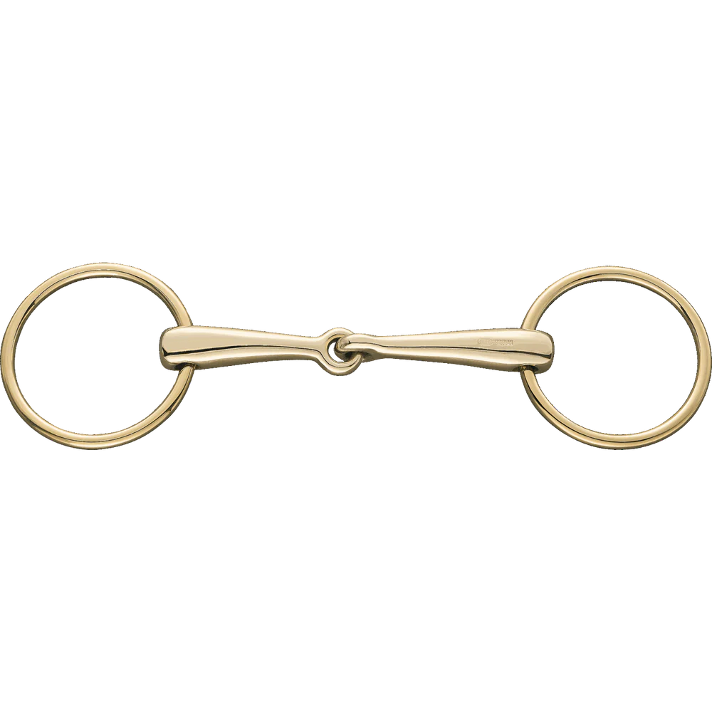 Herm Sprenger Loose-Ring Snaffle Bit 16 mm Sensogan – Single-Jointed Bradoon