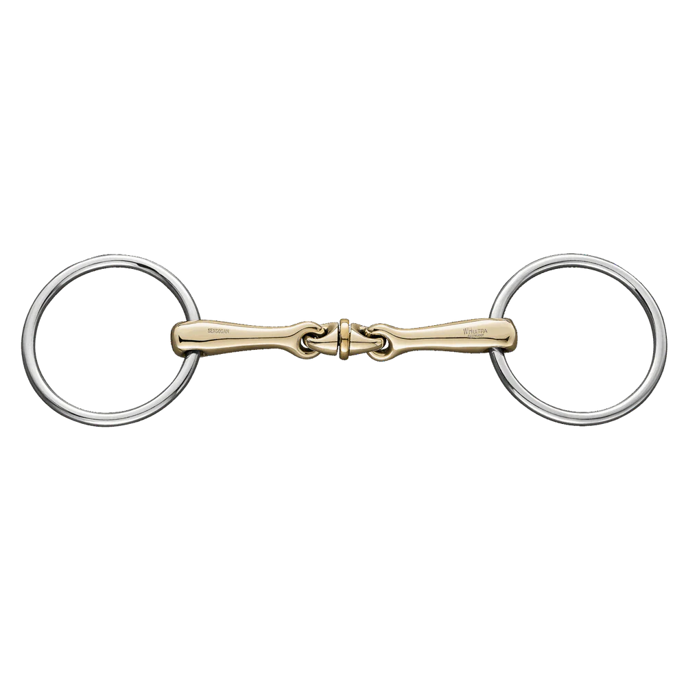 Herm Sprenger WH Ultra Snaffle Bit 16 mm Sensogan – 70 mm Stainless Steel Rings