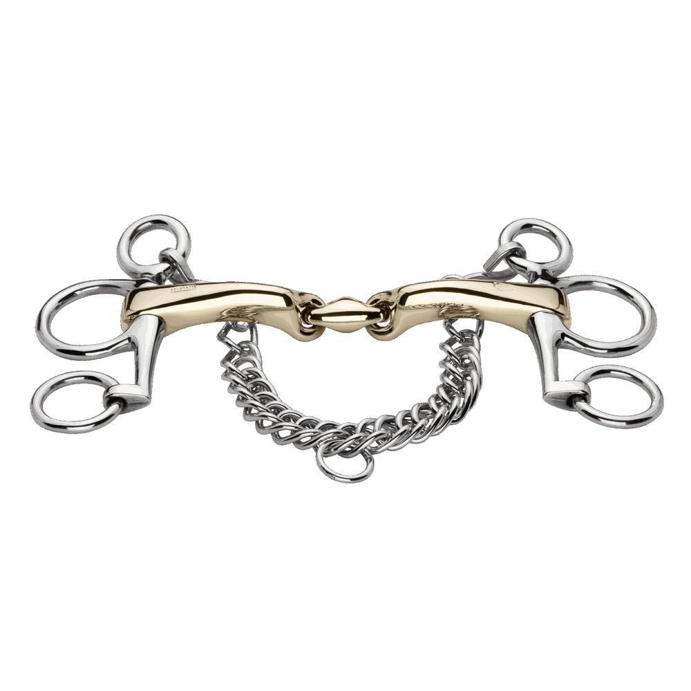 Herm Sprenger Novocontact Pelham Bit – Double-Jointed Sensogan