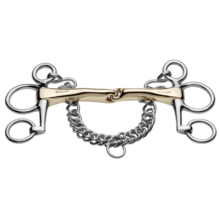 NovoContact Pelham Bit — 16mm Sensogan, 4.5cm Cheeks