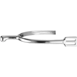 Spurs for Men – Chrome-Plated, 35mm Rounded Neck, No Rowel