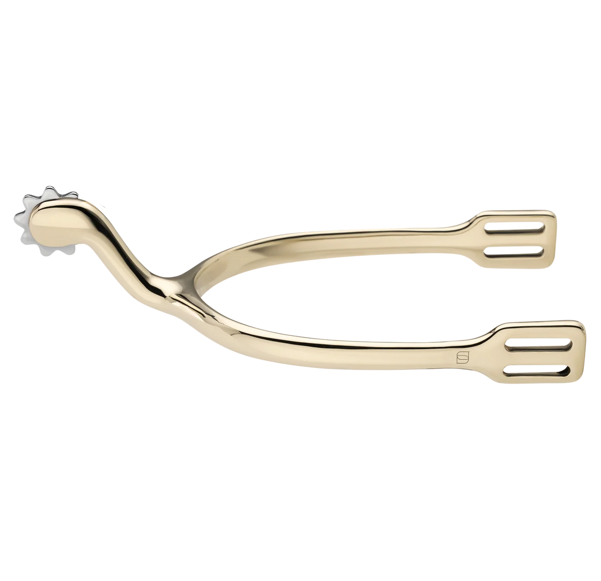Herm Sprenger Swan Neck Dressage Spurs — German Silver