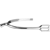 Ladies’ Spurs – Chrome, 15mm Flat Neck, No Rowel
