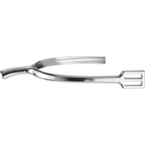 Spurs for Men – Chrome-Plated, 30mm Flat Neck, No Rowel