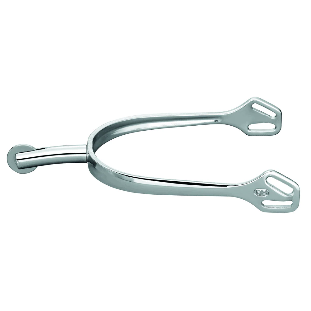 Ultra Fit Spurs – 40mm Stainless Steel with Rowel #6