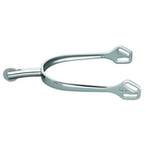 Ultra Fit Spurs – 40mm Stainless Steel with Rowel #6