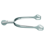 Ultra Fit Spurs – 45mm Stainless Steel with Rowel #5