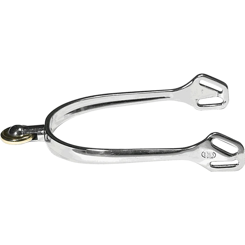 Ultra Fit Spurs – 25mm Stainless Steel with Horizontal Comfort Roller