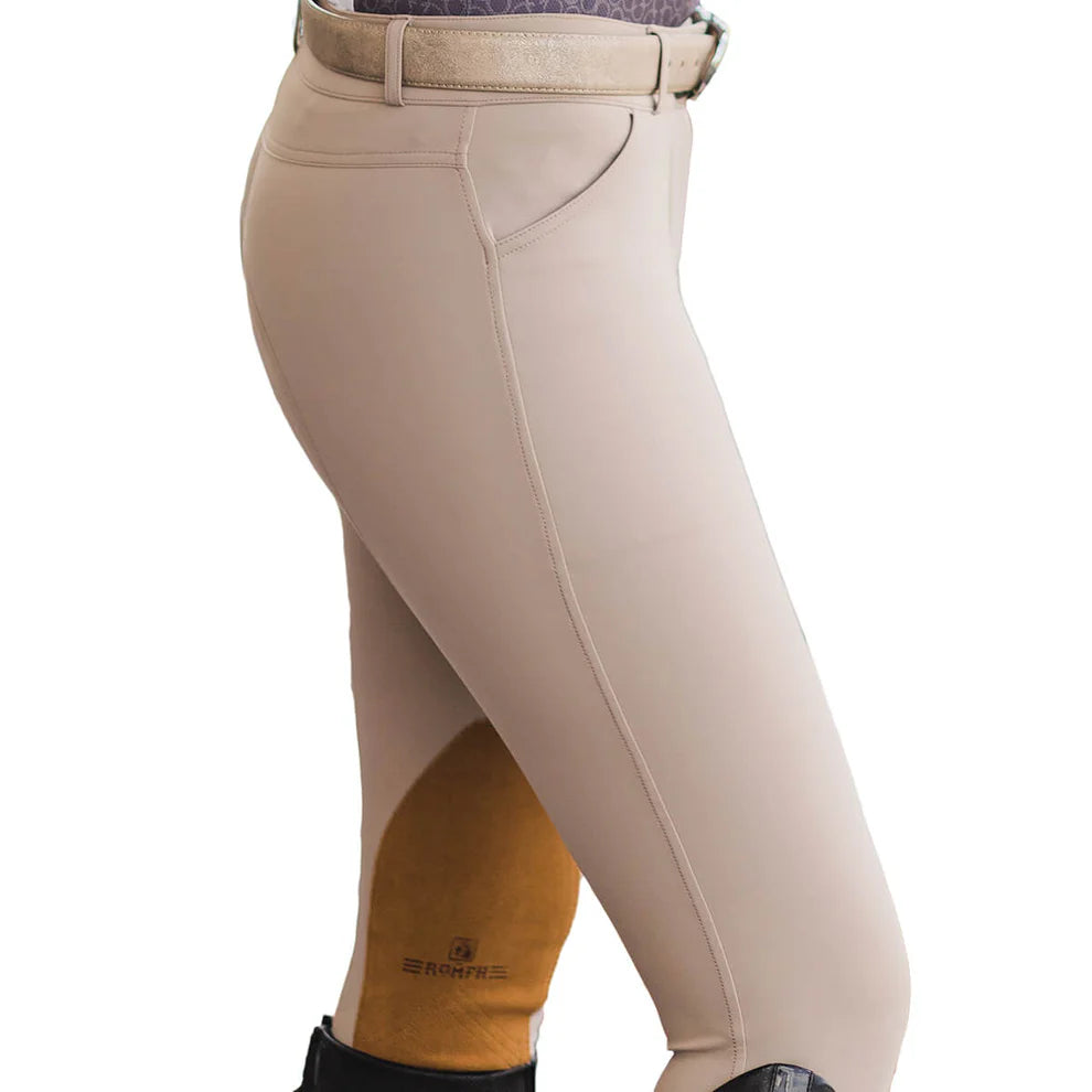 ROMFH® - Willow Euro Suede Knee Patch Breech