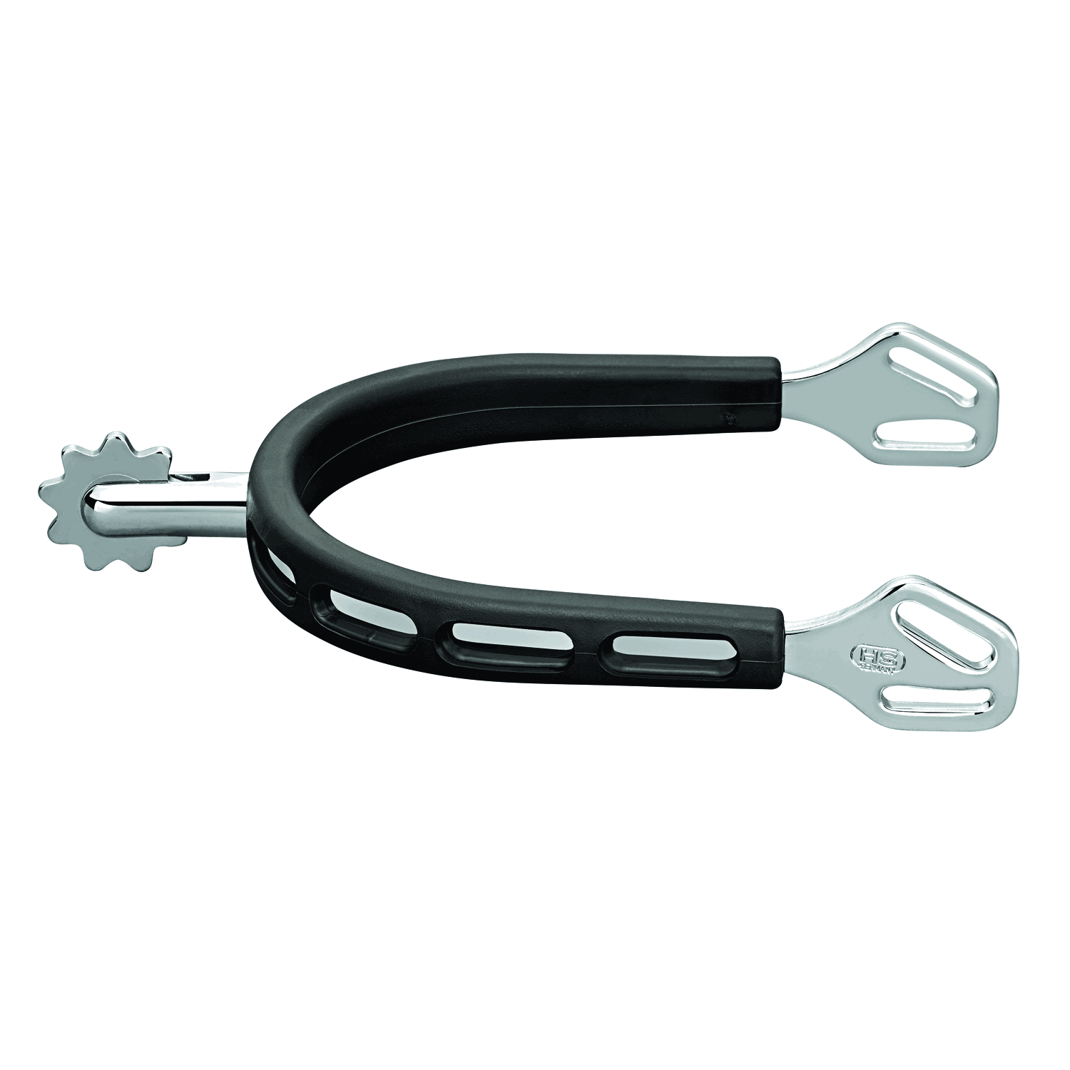 Ultra Fit Extra Grip Spurs — 30mm Stainless Steel with Rowel #4