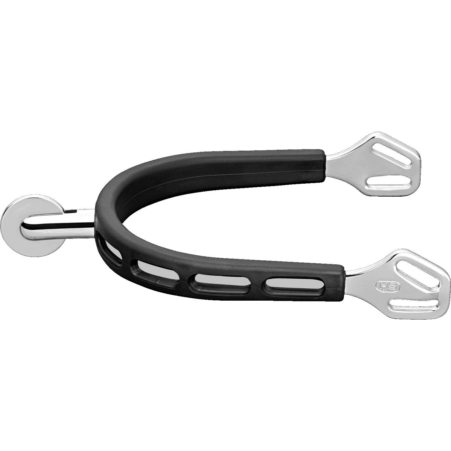 Ultra Fit Extra Grip Spurs — 30mm Stainless Steel with Rowel #5