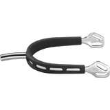 Ultra Fit Brown Grip Spurs – 35mm Stainless Steel with Flat Neck