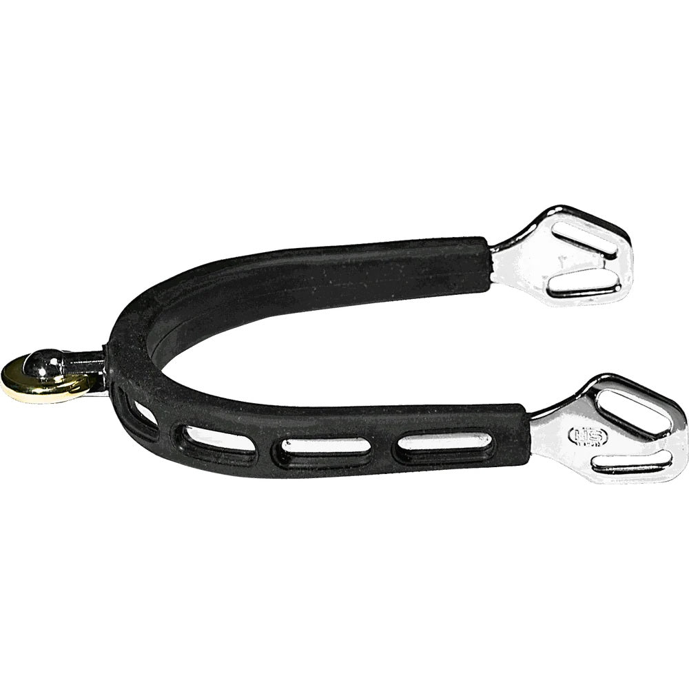 Ultra Fit Extra Grip Spur — Stainless Steel, 25mm with Horizontal Comfort Roller