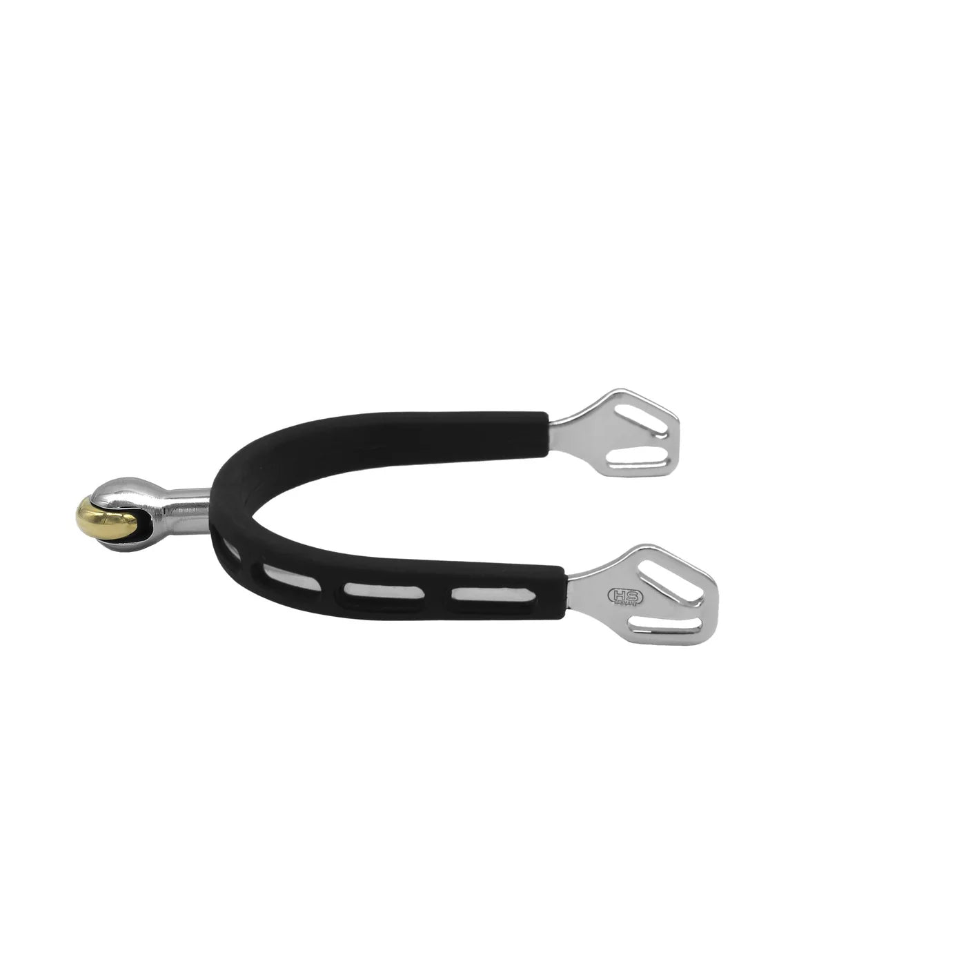 Ultra Fit Extra Grip Spurs – 25mm Stainless Steel, Horizontal Neck with Comfort Roller & Super Soft Point