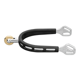 Ultra Fit Extra Grip Spurs – 25mm Stainless Steel, Vertical Neck with Comfort Roller