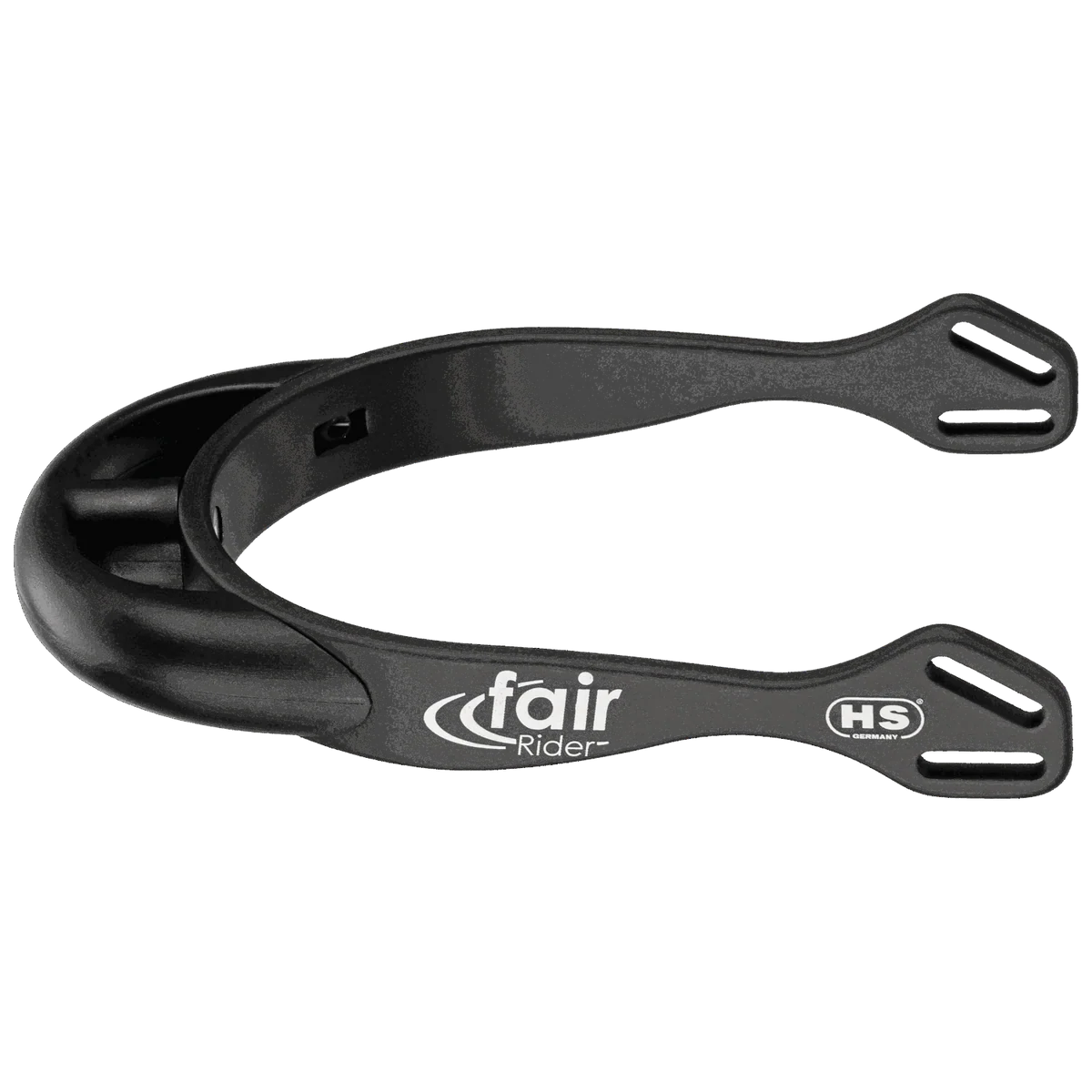 FairRider Spurs – Black Aluminum, 20mm Rounded Neck