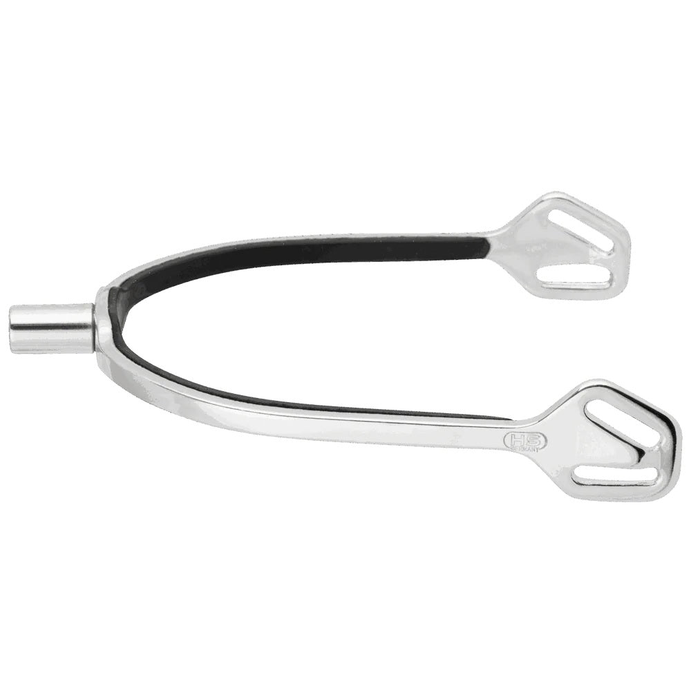 Spurs Slimline Bootprotect — Stainless Steel, 15mm Flat Neck