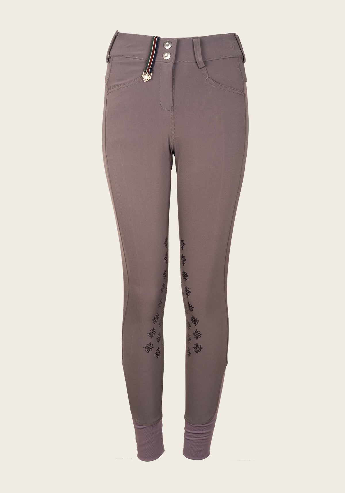Inspire High Waist Coolmax Poppyseed Full Seat Breeches