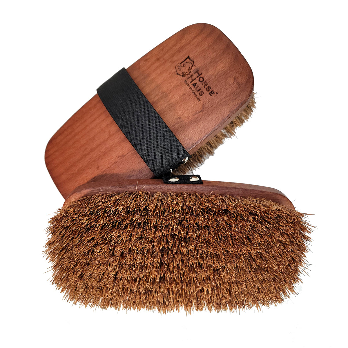 natural coco fiber grooming brush