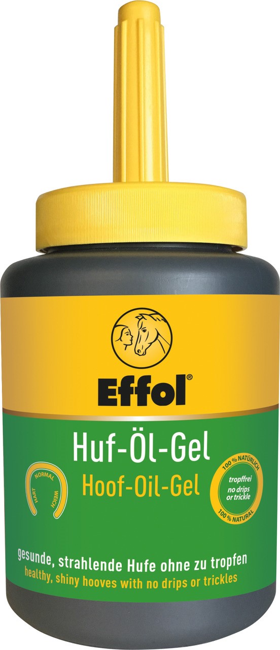 Effol Hoof-Oil-Gel with Brush - Conditioning Hoof Gel & Shine
