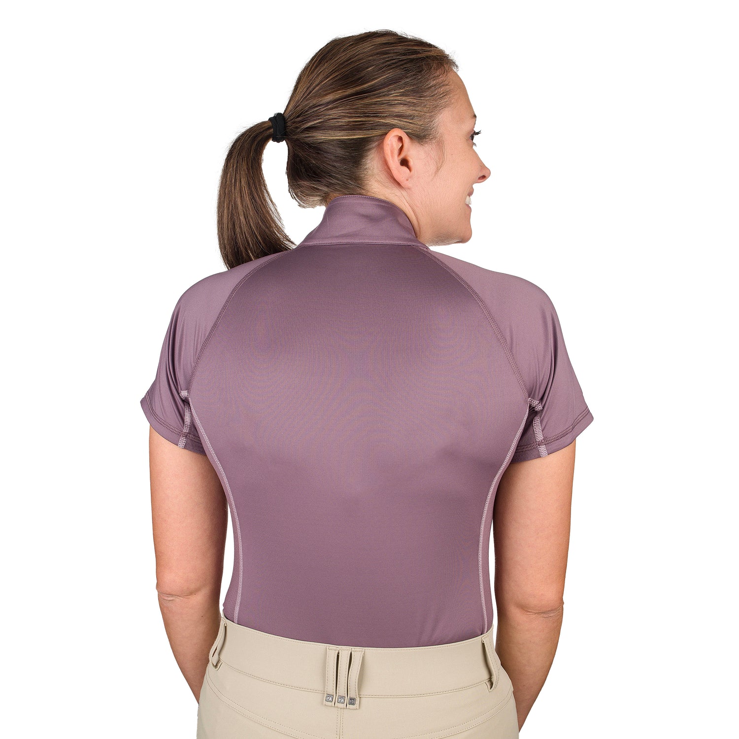 ROMFH Quarter Zip Short Sleeve Sunshirt