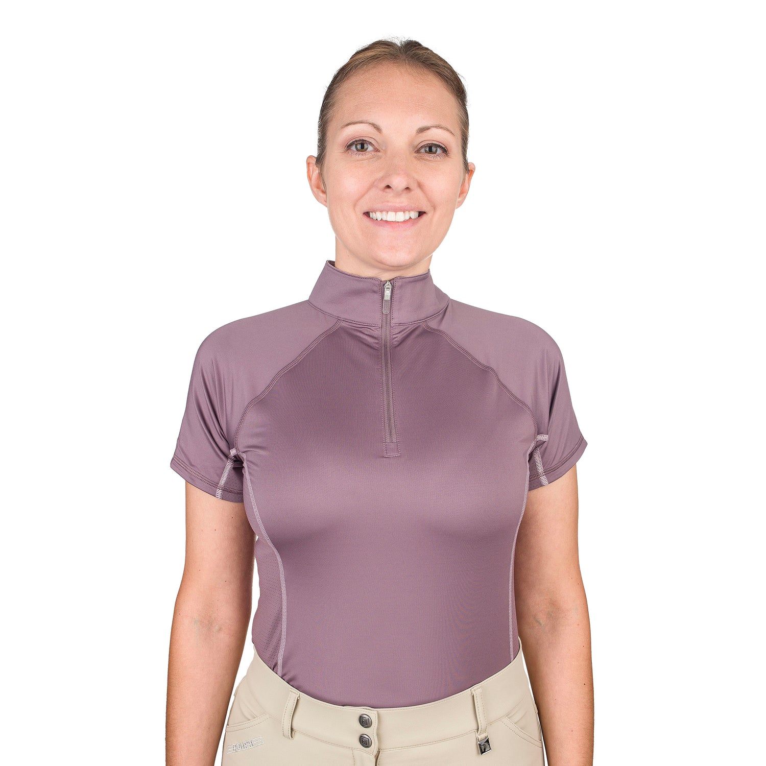 ROMFH Quarter Zip Short Sleeve Sunshirt