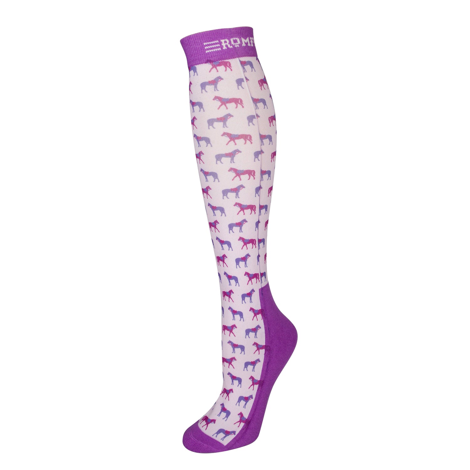 ROMFH Printed Boot Sock