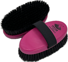 haas horse face and head brush in berry