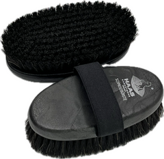haas horse face and head brush in black