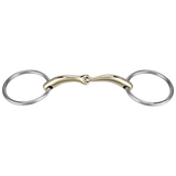Herm Sprenger Pronamic Loose-Ring Snaffle Bit 14 mm Sensogan – Single-Jointed, 70 mm SS Rings