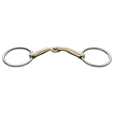 Herm Sprenger KK “Balkenhol” Loose-Ring Snaffle Bit 18 mm Sensogan – Single-Jointed, 70 mm SS Rings