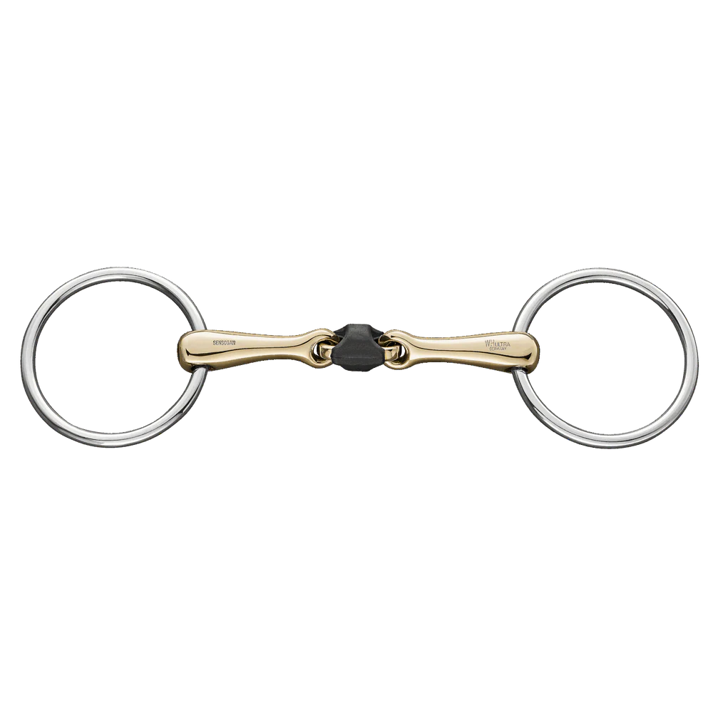 Herm Sprenger WH Ultra Soft Snaffle - Loose Ring, Double Jointed