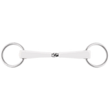 NATHE Loose-Ring Snaffle Bit 20 mm – Single-Jointed, 55 mm Rings