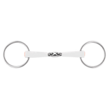 NATHE Loose-Ring Snaffle Bit 18 mm – Double-Jointed, 70 mm Rings