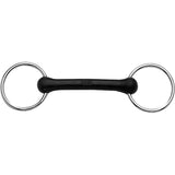 Rubber Mullen Mouth Snaffle Bit 20 mm – 70 mm Stainless Steel Rings