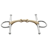 Dynamic RS Full Cheek Snaffle Bit 16 mm Sensogan – Double-Jointed, SS Cheeks