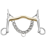 NovoContact Weymouth Bit, 16mm Sensogan — 7cm Stainless Steel Cheeks