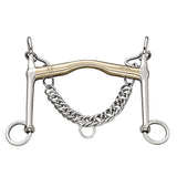 HO Weymouth Bit, 14mm Sensogan — 7cm Stainless Steel Cheeks