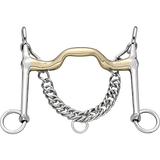 KK Dressage Weymouth Bit, 18mm Sensogan — 7cm Stainless Steel Cheeks