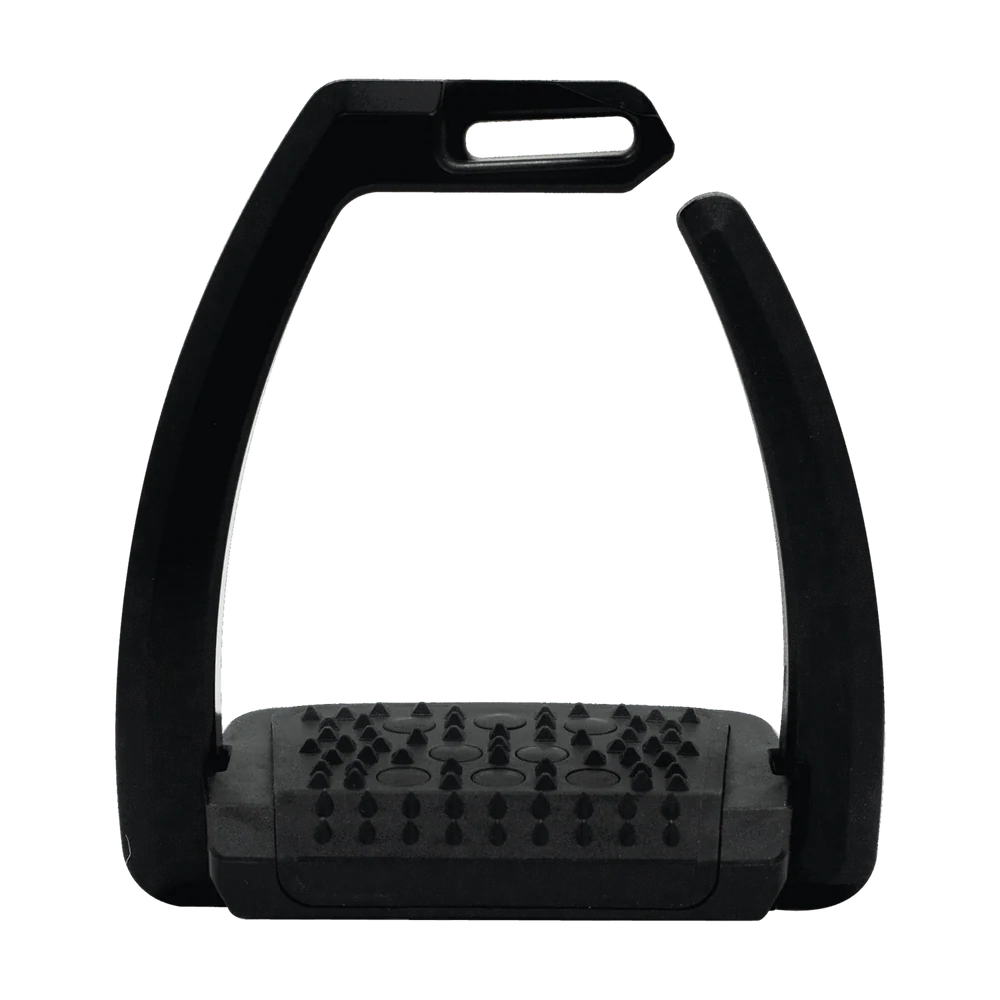 Aero Stirrups, Aluminum — With optional Spikes, 4¾