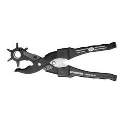 Herm Sprenger black powerful hole punch for leather and plastics