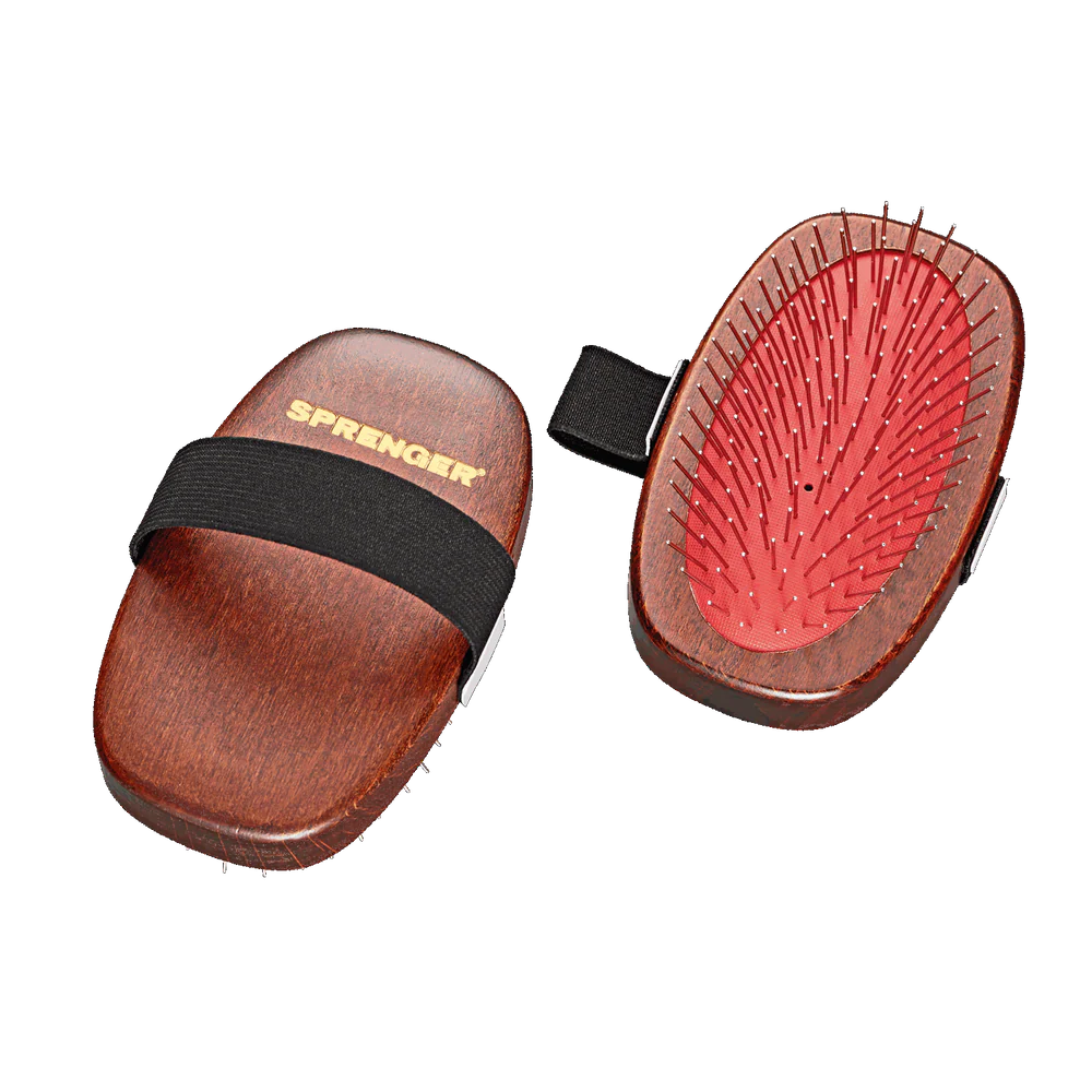 Mane Brush – Steel Pins on Rubber Cushion