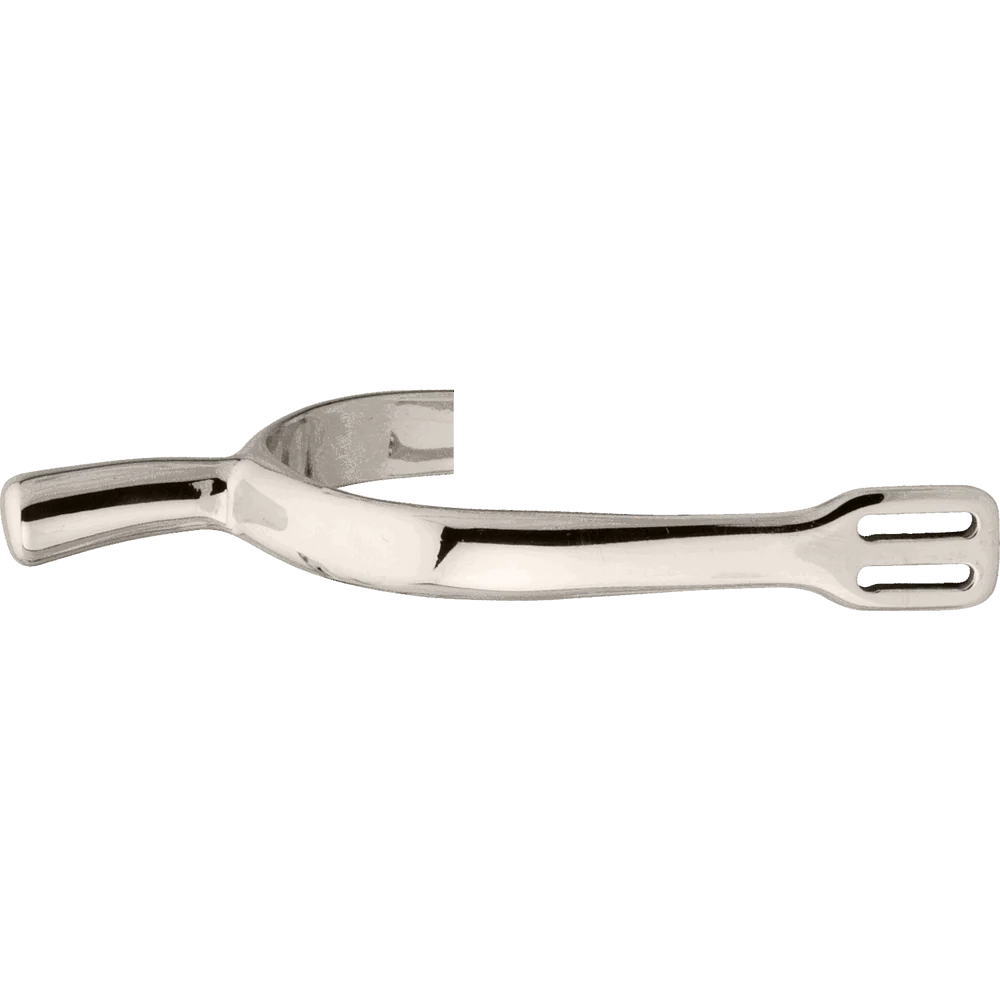 Ladies Dressage Spur, German Silver, 40mm — No Rowel