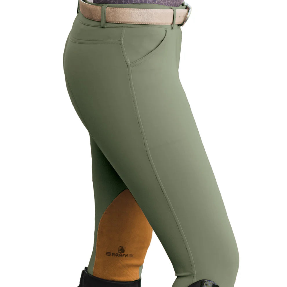 ROMFH® - Willow Euro Suede Knee Patch Breech