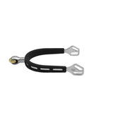 Ultra Fit Extra Grip Spurs – 25mm Stainless Steel, Horizontal Neck with Comfort Roller & Super Soft Point