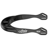 FairRider Spurs – Black Aluminum, 20mm Rounded Neck